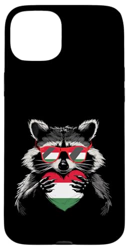 Ungarn Flagge Lemur Herz Ungarischer Stolz Ungarische Wurzeln Hülle für iPhone 15 Plus von Cool Hungarian Roots Hungary