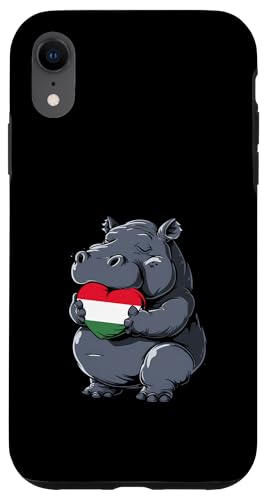 Ungarn Flagge Nilpferd Herz Ungarischer Stolz Ungarischer Stolz Hülle für iPhone XR von Cool Hungarian Roots Hungary