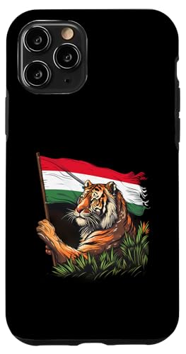 Ungarn Flagge Tiger Wildlife Ungarische Wurzeln Ungarischer Stolz Hülle für iPhone 11 Pro von Cool Hungarian Roots Hungary