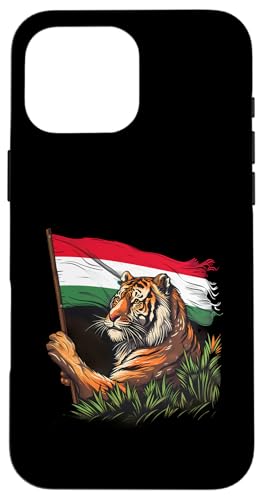Ungarn Flagge Tiger Wildlife Ungarische Wurzeln Ungarischer Stolz Hülle für iPhone 16 Pro Max Ungarn Flagge Tiger Wildlife Ungarische Wurzeln Ungarischer Stolz Hülle für iPhone 16 Pro Max von Cool Hungarian Roots Hungary
