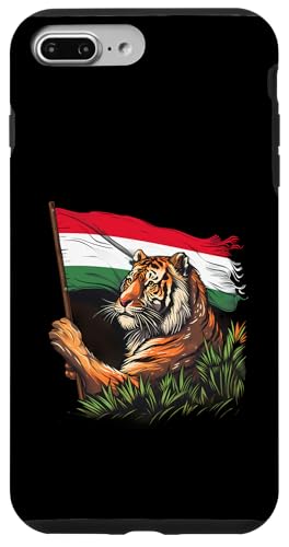 Ungarn Flagge Tiger Wildlife Ungarische Wurzeln Ungarischer Stolz Hülle für iPhone 7 Plus/8 Plus von Cool Hungarian Roots Hungary