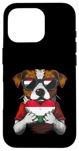 Ungarn Herz Hund Sonnenbrille Ungarischer Stolz Ungarische Flagge Hülle für iPhone 16 Pro Ungarn Herz Hund Sonnenbrille Ungarischer Stolz Ungarische Flagge Hülle für iPhone 16 Pro von Cool Hungarian Roots Hungary