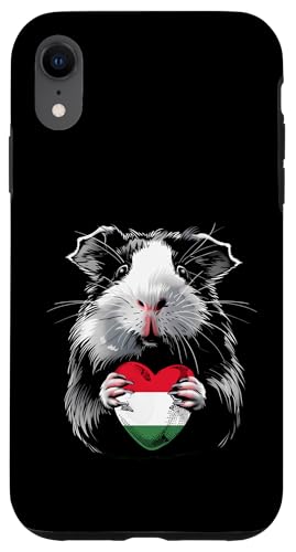 Ungarn Meerschweinchen Herz Ungarische Wurzeln Ungarische Flagge Hülle für iPhone XR von Cool Hungarian Roots Hungary
