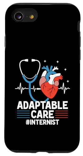 Anpassungsfähige Pflege Innere Medizin Internist Arzt Hülle für iPhone SE (2020) / 7 / 8 von Cool Internist Gifts For Internal Medicine Doctors