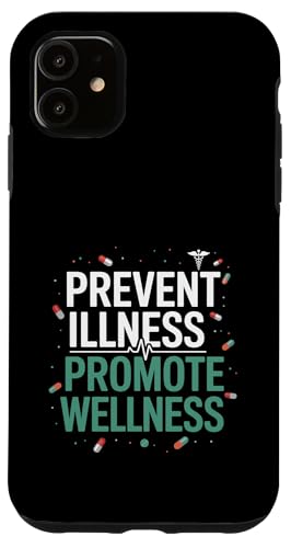 Verhindern Sie Krankheiten, fördern Sie Wellness Innere Medizin Internist Hülle für iPhone 11 von Cool Internist Gifts For Internal Medicine Doctors