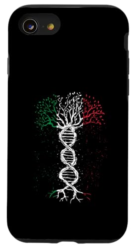Italien DNA Tree Italienische Flagge Italienische Wurzeln Italian Pride Hülle für iPhone SE (2020) / 7 / 8 von Cool Italian Roots Italy