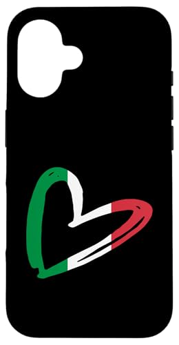 Italien-Flagge, Herz, italienischer Stolz, Erbe, italienische Wurzeln Hülle für iPhone 16 Italien-Flagge, Herz, italienischer Stolz, Erbe, italienische Wurzeln Hülle für iPhone 16 von Cool Italian Roots Italy
