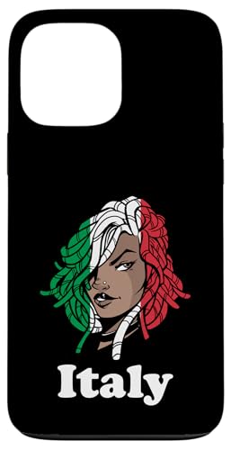Italien-Flagge, italienische Wurzeln, Dreadlocks, Mädchen, italienischer Stolz Hülle für iPhone 13 Pro Max Italien-Flagge, italienische Wurzeln, Dreadlocks, Mädchen, italienischer Stolz Hülle für iPhone 13 Pro Max von Cool Italian Roots Italy