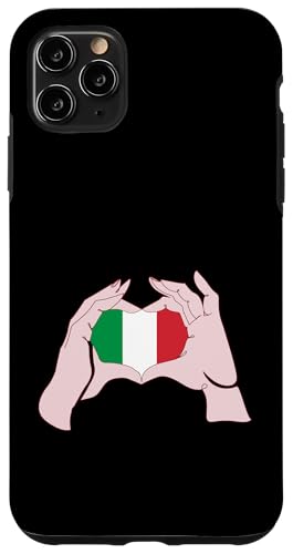 Italien-Flagge, italienische Wurzeln, Handherz, Liebe, italienischer Stolz Hülle für iPhone 11 Pro Max Italien-Flagge, italienische Wurzeln, Handherz, Liebe, italienischer Stolz Hülle für iPhone 11 Pro Max von Cool Italian Roots Italy