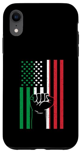Italien Flagge Handfist USA Amerika Italienische Wurzeln Italian Pride Hülle für iPhone XR Italien Flagge Handfist USA Amerika Italienische Wurzeln Italian Pride Hülle für iPhone XR von Cool Italian Roots Italy