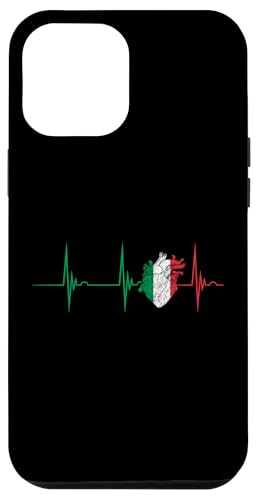 Italien Flagge Herzschlag EKG Pulse Italian Pride Italian Roots Hülle für iPhone 12 Pro Max Italien Flagge Herzschlag EKG Pulse Italian Pride Italian Roots Hülle für iPhone 12 Pro Max von Cool Italian Roots Italy