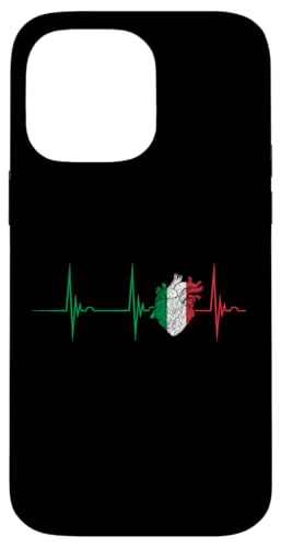 Italien Herzschlag EKG Pulse Italian Pride Italian Roots Heart Hülle für iPhone 14 Pro Max Italien Herzschlag EKG Pulse Italian Pride Italian Roots Heart Hülle für iPhone 14 Pro Max von Cool Italian Roots Italy