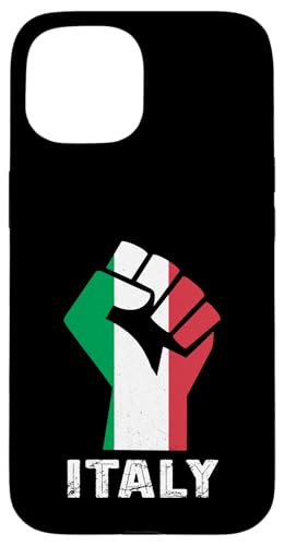 Italien Italienische Flagge Italienische Wurzeln Handfist Italian Pride Hülle für iPhone 15 Italien Italienische Flagge Italienische Wurzeln Handfist Italian Pride Hülle für iPhone 15 von Cool Italian Roots Italy