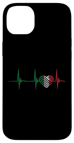 Italy Heart Italian Pride Italian Roots Herzschlag EKG-Puls Hülle für iPhone 14 Plus Italy Heart Italian Pride Italian Roots Herzschlag EKG-Puls Hülle für iPhone 14 Plus von Cool Italian Roots Italy