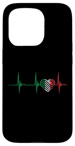 Italy Heart Italian Pride Italian Roots Herzschlag EKG-Puls Hülle für iPhone 15 Pro Italy Heart Italian Pride Italian Roots Herzschlag EKG-Puls Hülle für iPhone 15 Pro von Cool Italian Roots Italy