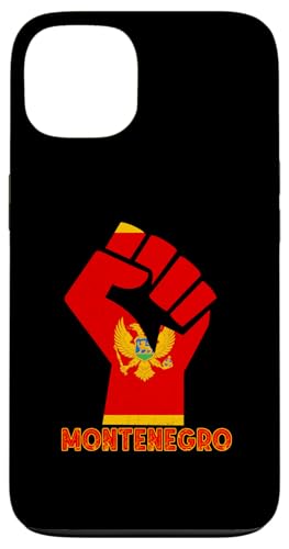 Montenegrinische Wurzeln Montenegrinischer Stolz Montenegro Flagge Handfist Hülle für iPhone 13 von Cool Montenegrin Roots Montenegro