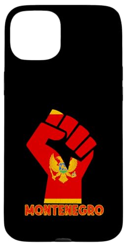 Montenegrinische Wurzeln Montenegrinischer Stolz Montenegro Flagge Handfist Hülle für iPhone 15 Plus von Cool Montenegrin Roots Montenegro