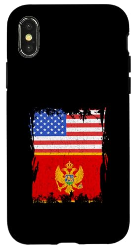 Montenegro Amerika Montenegro Pride USA Montenegro Flagge Hülle für iPhone X/XS Montenegro Amerika Montenegro Pride USA Montenegro Flagge Hülle für iPhone X/XS von Cool Montenegrin Roots Montenegro