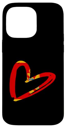 Montenegro Flagge Herz Montenegro Pride Montenegro Wurzeln Hülle für iPhone 14 Pro Max von Cool Montenegrin Roots Montenegro