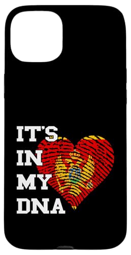 Montenegro Flagge It's In My DNA Heart Montenegrin Pride Hülle für iPhone 15 Plus von Cool Montenegrin Roots Montenegro