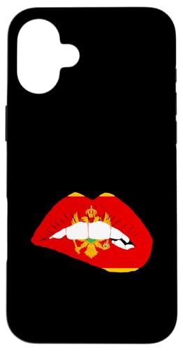 Montenegro Flagge Lippe Montenegrinische Wurzeln Montenegrinischer Stolz Hülle für iPhone 16 Plus Montenegro Flagge Lippe Montenegrinische Wurzeln Montenegrinischer Stolz Hülle für iPhone 16 Plus von Cool Montenegrin Roots Montenegro