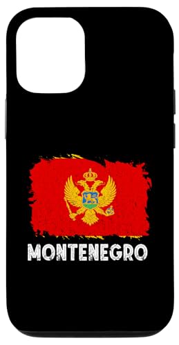 Montenegro Flagge Montenegro Pride Vintage Montenegro Wurzeln Hülle für iPhone 12/12 Pro von Cool Montenegrin Roots Montenegro