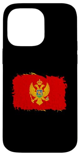 Montenegro Flagge Montenegro Pride Vintage Montenegro Wurzeln Hülle für iPhone 14 Pro Max von Cool Montenegrin Roots Montenegro