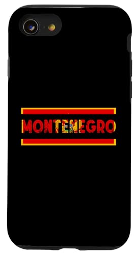 Montenegro Flagge Montenegro Wurzeln Montenegrinischer Stolz Hülle für iPhone SE (2020) / 7 / 8 von Cool Montenegrin Roots Montenegro