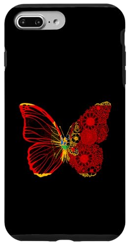 Montenegro Flagge Schmetterling Montenegrinischer Stolz Montenegrinische Flagge Hülle für iPhone 7 Plus/8 Plus von Cool Montenegrin Roots Montenegro