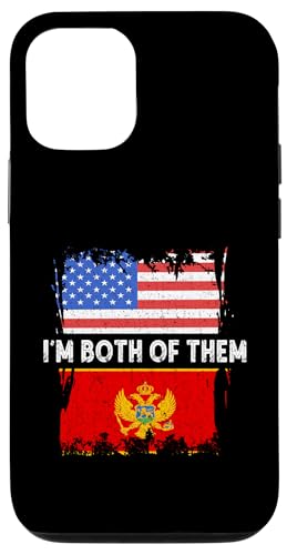 Montenegro Montenegro Flagge I'm Both Of Them USA America Hülle für iPhone 12/12 Pro Montenegro Montenegro Flagge I'm Both Of Them USA America Hülle für iPhone 12/12 Pro von Cool Montenegrin Roots Montenegro