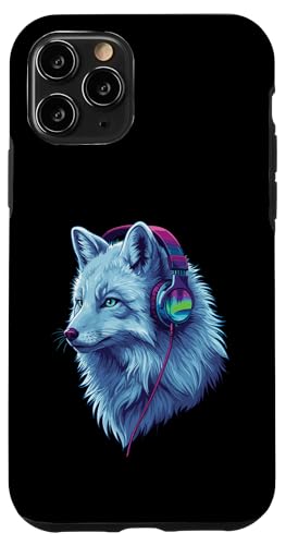 Arctic Wolf With Headphones Colorful Audio Vibe Design Hülle für iPhone 11 Pro Arctic Wolf With Headphones Colorful Audio Vibe Design Hülle für iPhone 11 Pro von Cool Music Lover Design With Headphones