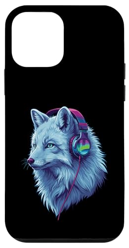 Arctic Wolf With Headphones Colorful Audio Vibe Design Hülle für iPhone 12 mini Arctic Wolf With Headphones Colorful Audio Vibe Design Hülle für iPhone 12 mini von Cool Music Lover Design With Headphones
