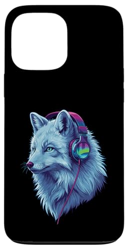 Arctic Wolf With Headphones Colorful Audio Vibe Design Hülle für iPhone 13 Pro Max Arctic Wolf With Headphones Colorful Audio Vibe Design Hülle für iPhone 13 Pro Max von Cool Music Lover Design With Headphones