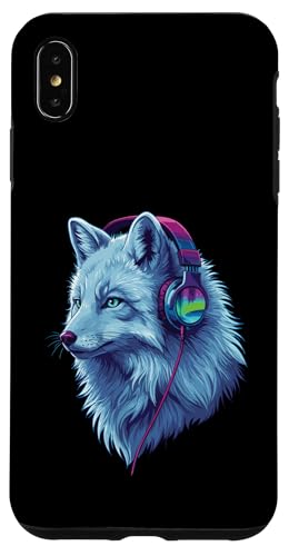 Arctic Wolf With Headphones Colorful Audio Vibe Design Hülle für iPhone XS Max Arctic Wolf With Headphones Colorful Audio Vibe Design Hülle für iPhone XS Max von Cool Music Lover Design With Headphones