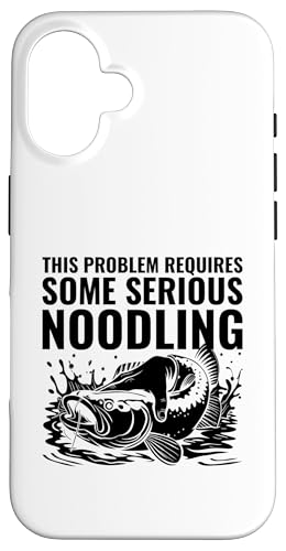 Awesome Dads Goes Noodling Noodler Wallerhände Catfishing Hülle für iPhone 16 Awesome Dads Goes Noodling Noodler Wallerhände Catfishing Hülle für iPhone 16 von Cool Noodling Catfishing Gifts For Noodler Fishing