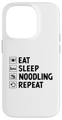 Eat Sleep Noodling Noodler Wels nackte Hände Catfishing Hülle für iPhone 14 Pro Eat Sleep Noodling Noodler Wels nackte Hände Catfishing Hülle für iPhone 14 Pro von Cool Noodling Catfishing Gifts For Noodler Fishing