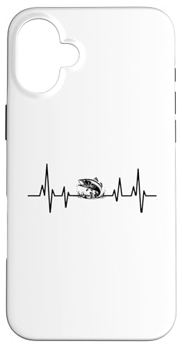 Heartbeat Noodling Noodler Wels bloße Hände Catfishing Hülle für iPhone 16 Plus Heartbeat Noodling Noodler Wels bloße Hände Catfishing Hülle für iPhone 16 Plus von Cool Noodling Catfishing Gifts For Noodler Fishing