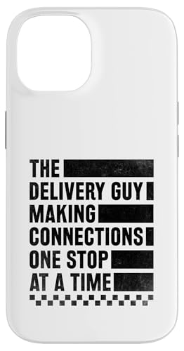 Der Zusteller, der nacheinander Verbindungen herstellt Hülle für iPhone 14 Der Zusteller, der nacheinander Verbindungen herstellt Hülle für iPhone 14 von Cool Package Box Gift Delivery Guy Sayings