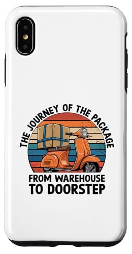 Die Reise des Pakets vom Lager zur Haustür Hülle für iPhone XS Max Die Reise des Pakets vom Lager zur Haustür Hülle für iPhone XS Max von Cool Package Box Gift Delivery Guy Sayings