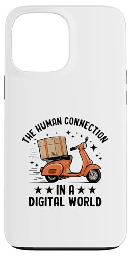 Die menschliche Verbindung in einer digitalen Welt | Delivery Guy-Paket Hülle für iPhone 13 Pro Max Die menschliche Verbindung in einer digitalen Welt | Delivery Guy-Paket Hülle für iPhone 13 Pro Max von Cool Package Box Gift Delivery Guy Sayings