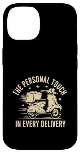 Die persönliche Note in jeder Lieferung Lieferung Guy Paket Hülle für iPhone 14 von Cool Package Box Gift Delivery Guy Sayings
