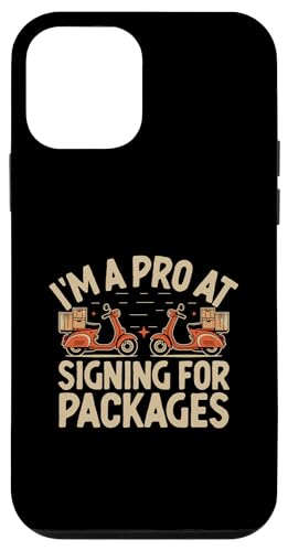 Ich bin ein Profi darin, Pakete von Delivery Guy zu signieren Hülle für iPhone 12 mini von Cool Package Box Gift Delivery Guy Sayings