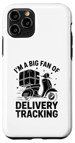 Ich bin ein großer Fan von Sendungsverfolgung Lieferungspaket Hülle für iPhone 11 Pro Ich bin ein großer Fan von Sendungsverfolgung Lieferungspaket Hülle für iPhone 11 Pro von Cool Package Box Gift Delivery Guy Sayings