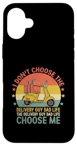 Ich wähle nicht den Liefertyp Dad Life Delivery Dad Life Hülle für iPhone 16 Plus von Cool Package Box Gift Delivery Guy Sayings