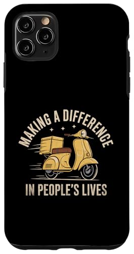 Making A Difference In People's Lives Delivery Guy Paket Hülle für iPhone 11 Pro Max von Cool Package Box Gift Delivery Guy Sayings