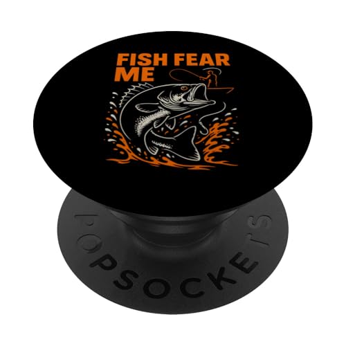 Barsch Angeln Fisch Fear Me Vintage Jungen Lustig Angeln PopSockets Klebender PopGrip Barsch Angeln Fisch Fear Me Vintage Jungen Lustig Angeln PopSockets Klebender PopGrip von Cool Papa - Bass Fishing Gear
