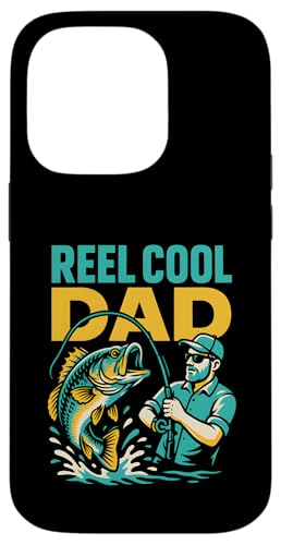 Barsch-Angelrolle Cool Dad Vintage Herren lustig Angeln Hülle für iPhone 14 Pro von Cool Papa - Bass Fishing Gear
