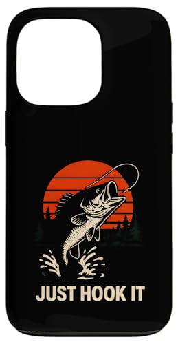 Barschangeln Just Hook It Lustige Jungenrolle Cool Papa Hülle für iPhone 13 Pro von Cool Papa - Bass Fishing Gear