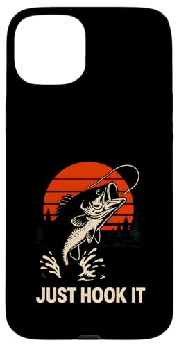 Barschangeln Just Hook It Lustige Jungenrolle Cool Papa Hülle für iPhone 15 Plus von Cool Papa - Bass Fishing Gear