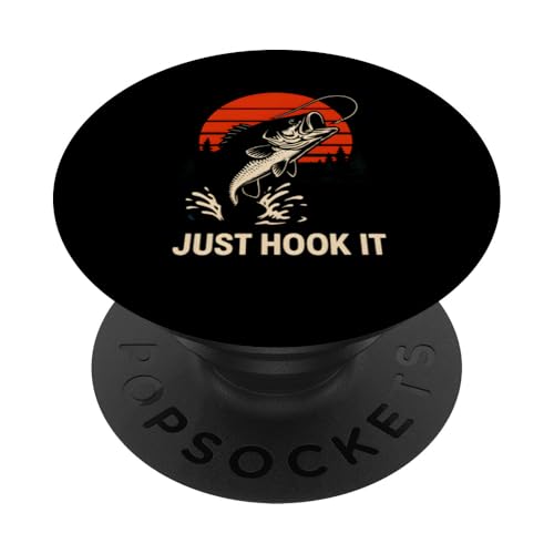 Barschangeln Just Hook It Lustige Jungenrolle Cool Papa PopSockets Klebender PopGrip Barschangeln Just Hook It Lustige Jungenrolle Cool Papa PopSockets Klebender PopGrip von Cool Papa - Bass Fishing Gear